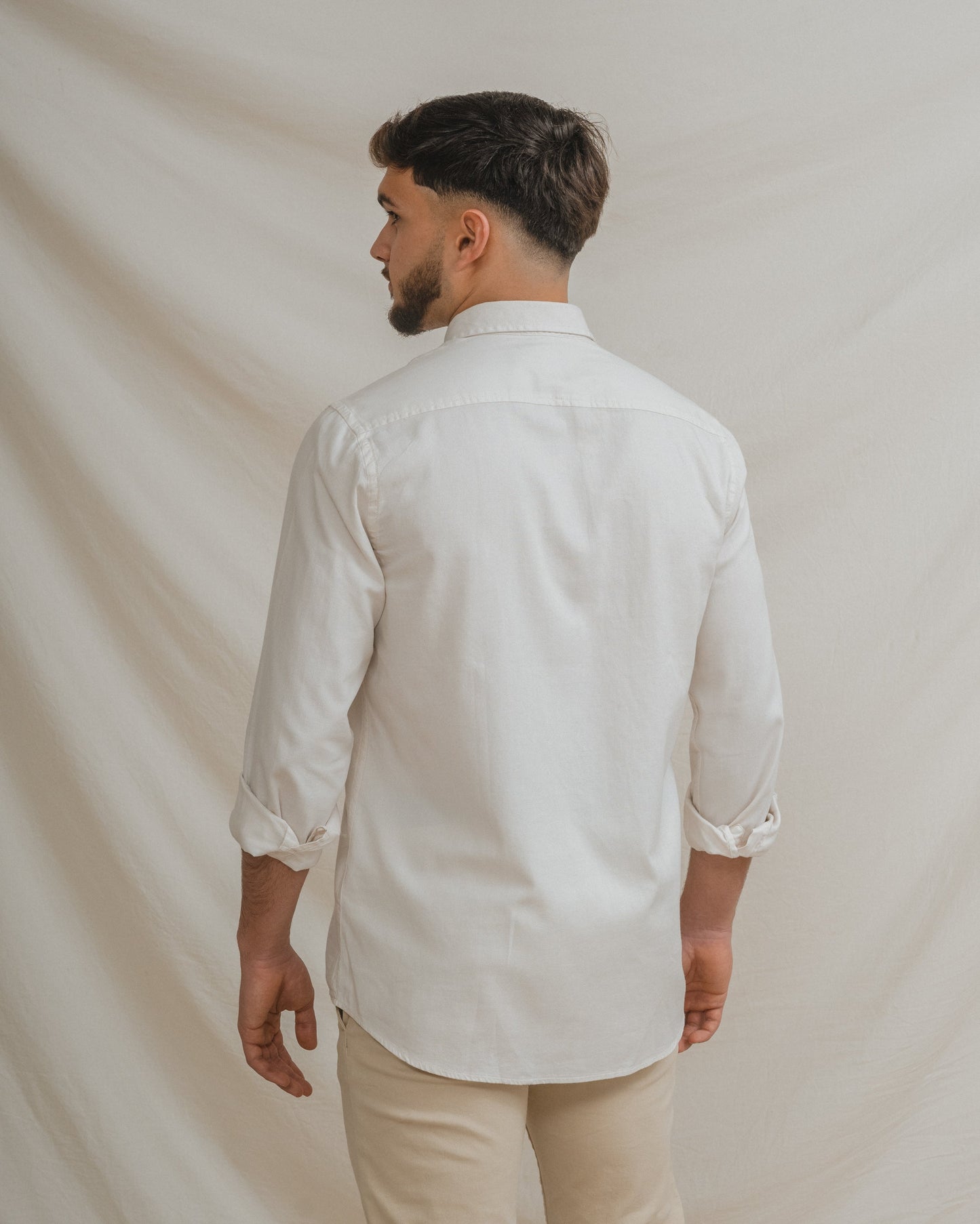 CAMISA ESTRUCTURA BLANCA