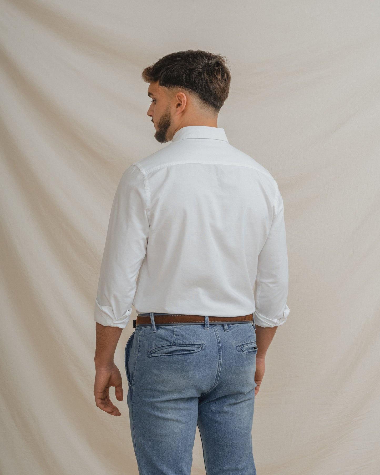 CAMISA OXFORD BLANCA