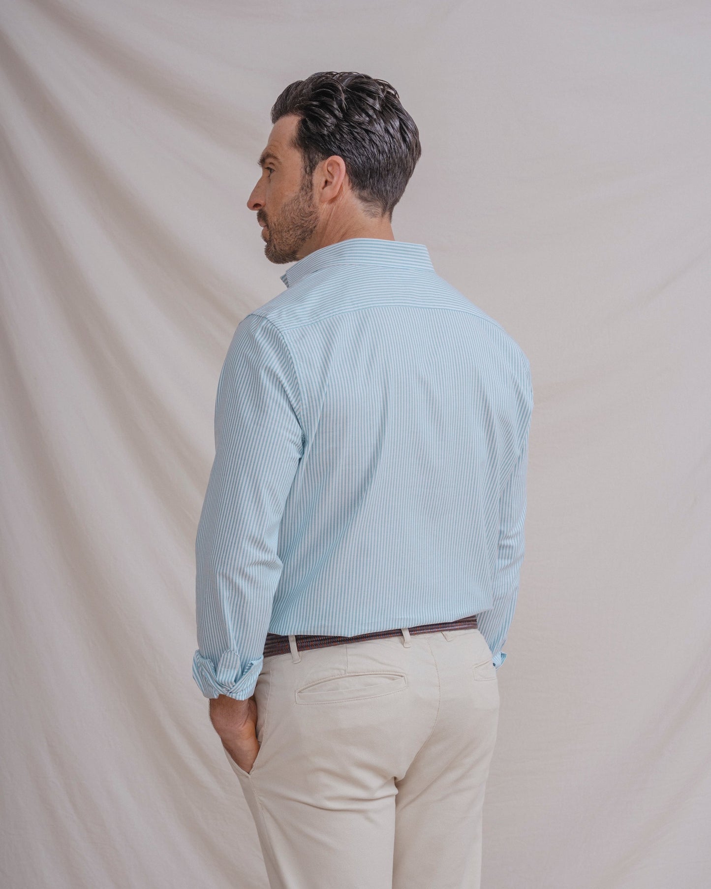 CAMISA OXFORD RAYA
