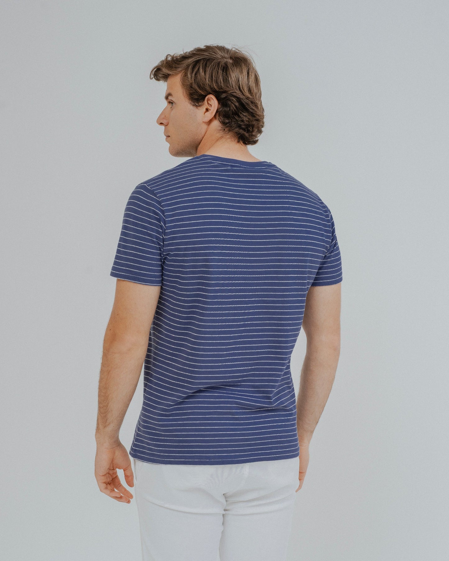 CAMISETA AZUL RAYA DIPLOMÁTICA