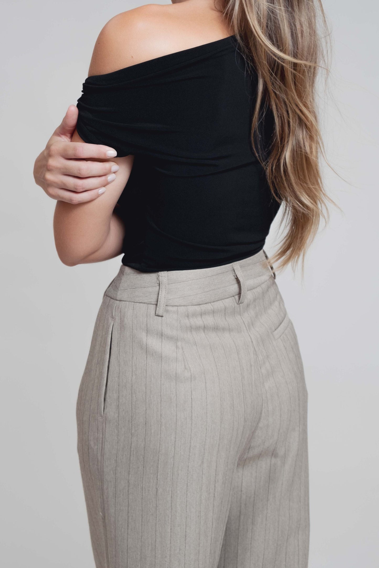 PANTALÓN PINZAS RAYA DIPLOMÁTICA