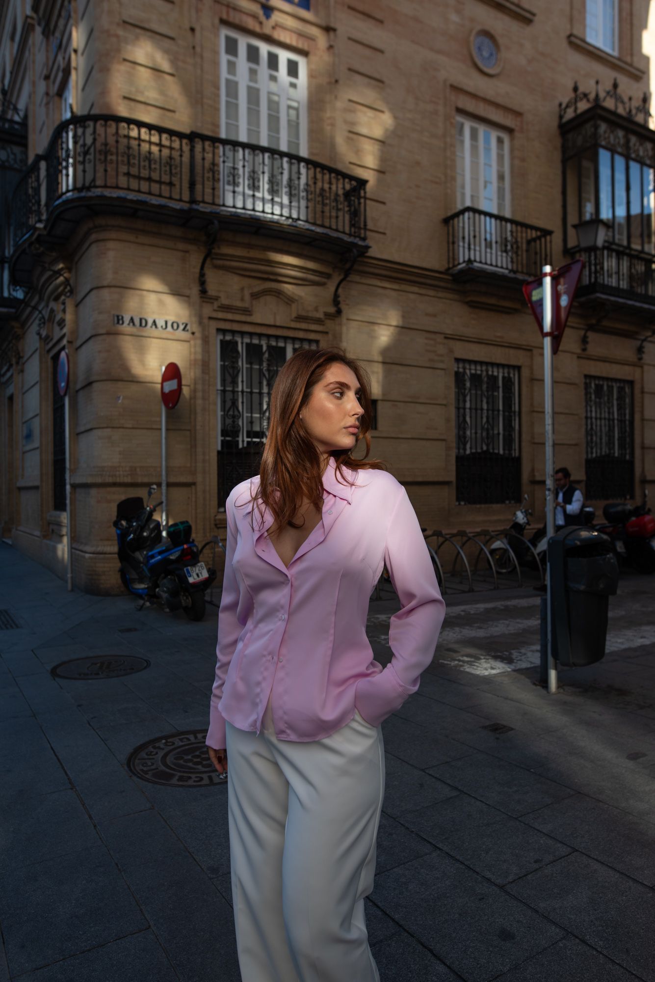 CAMISA ENTALLADA PINZAS