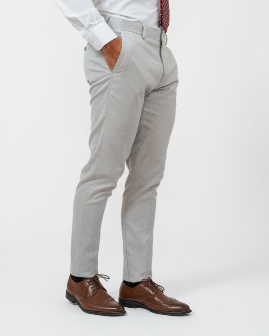 PANTALÓN DE TRAJE GRIS
