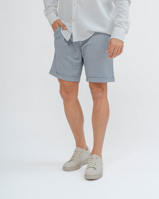 BERMUDA JOGGER CASUAL CELESTE