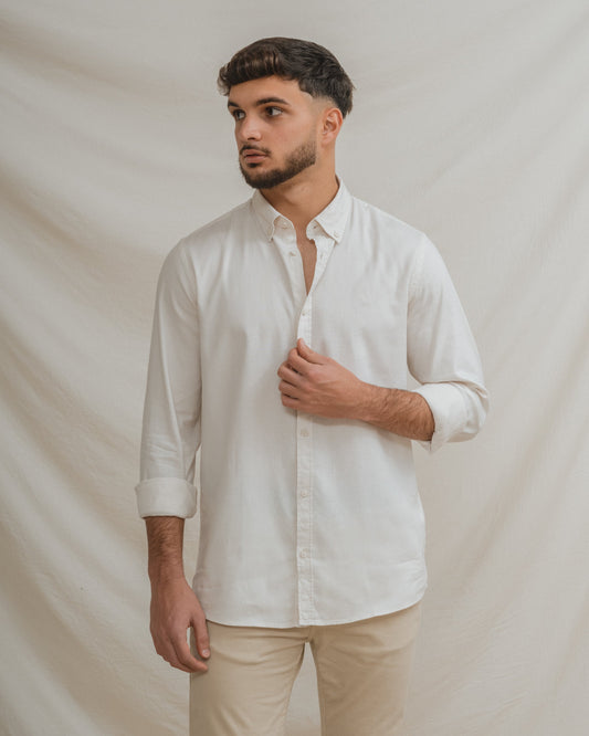 CAMISA ESTRUCTURA BLANCA