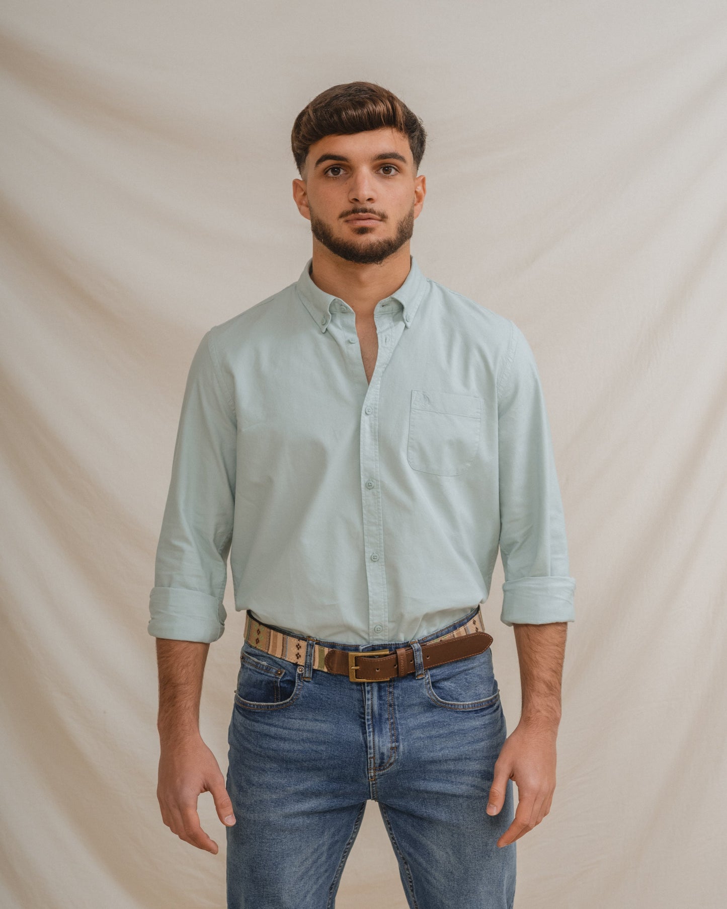 CAMISA OXFORD BOLSILLO