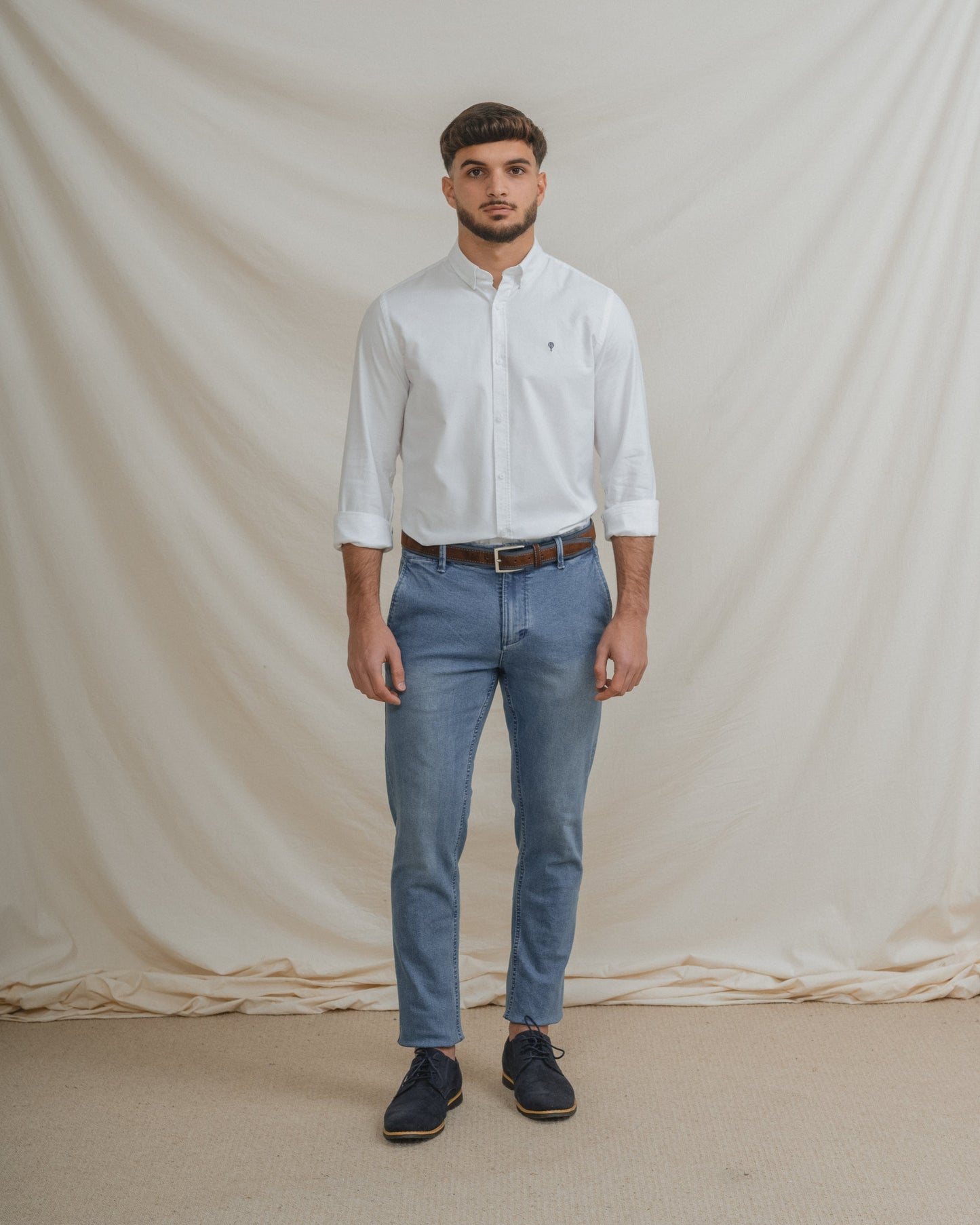 CAMISA OXFORD BLANCA