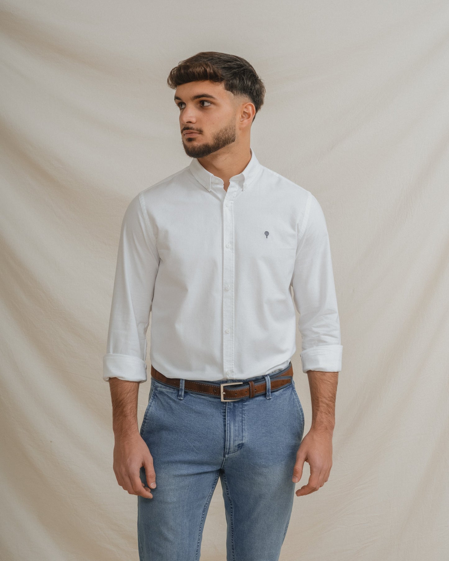 CAMISA OXFORD BLANCA