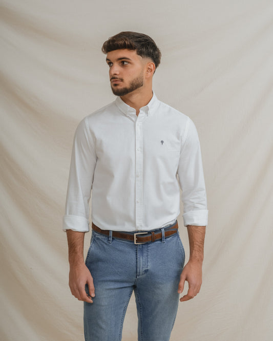 CAMISA OXFORD BLANCA