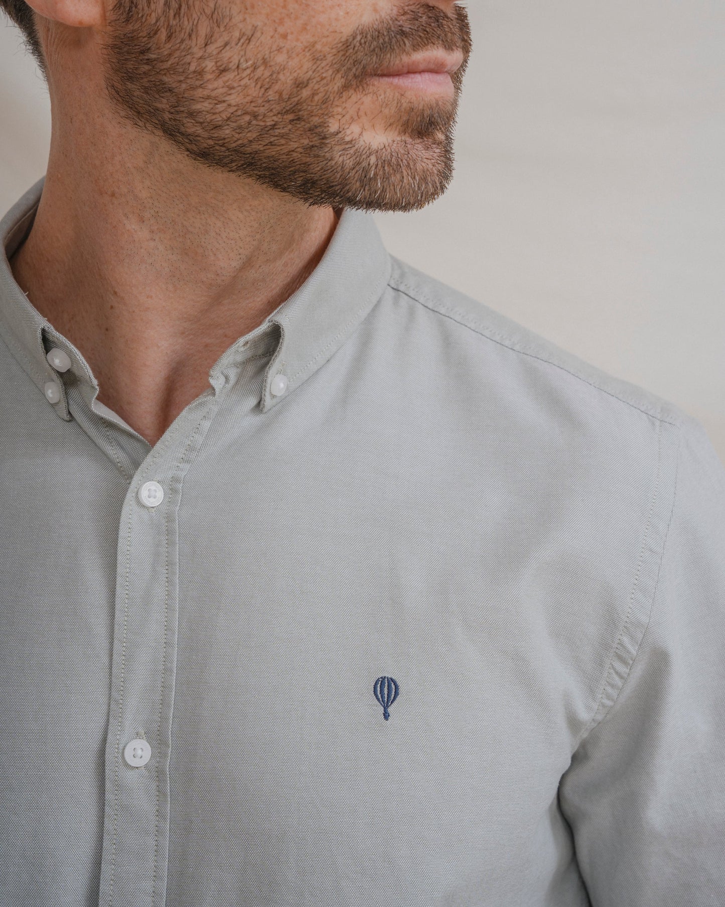 CAMISA OXFORD VERDE