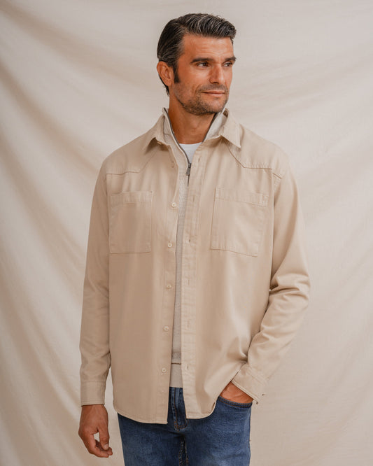 SOBRECAMISA BEIGE