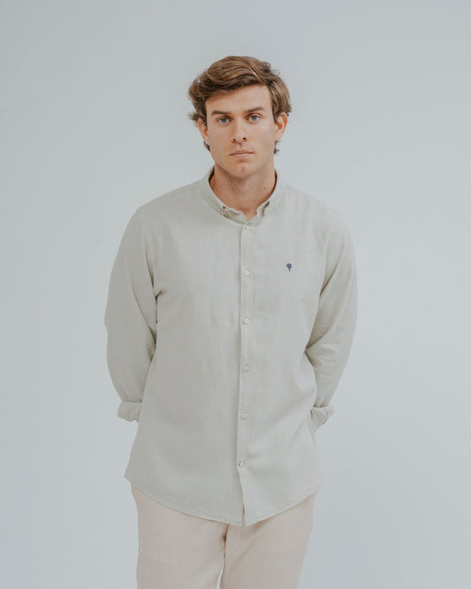 CAMISA LINO VERDE