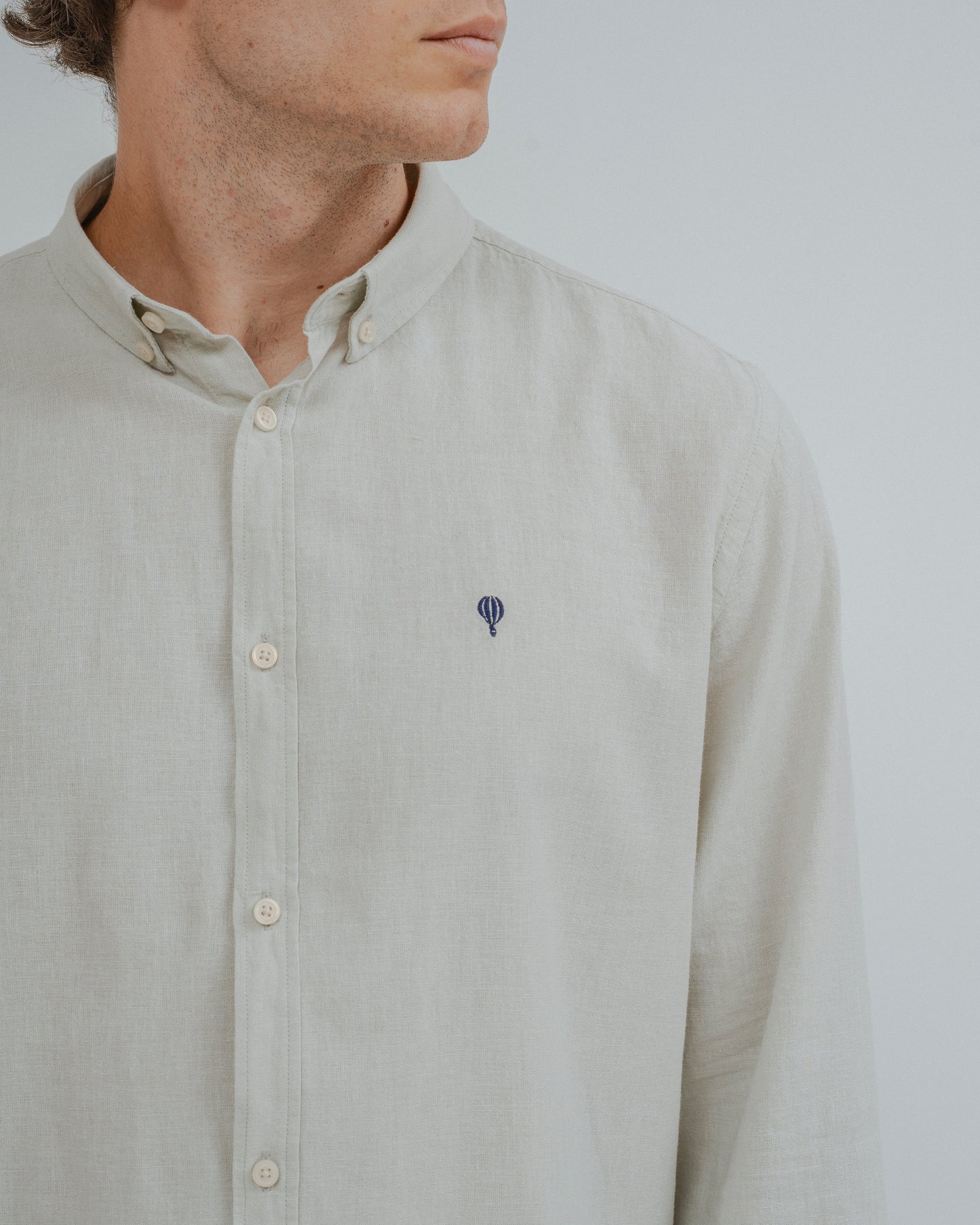 CAMISA LINO VERDE
