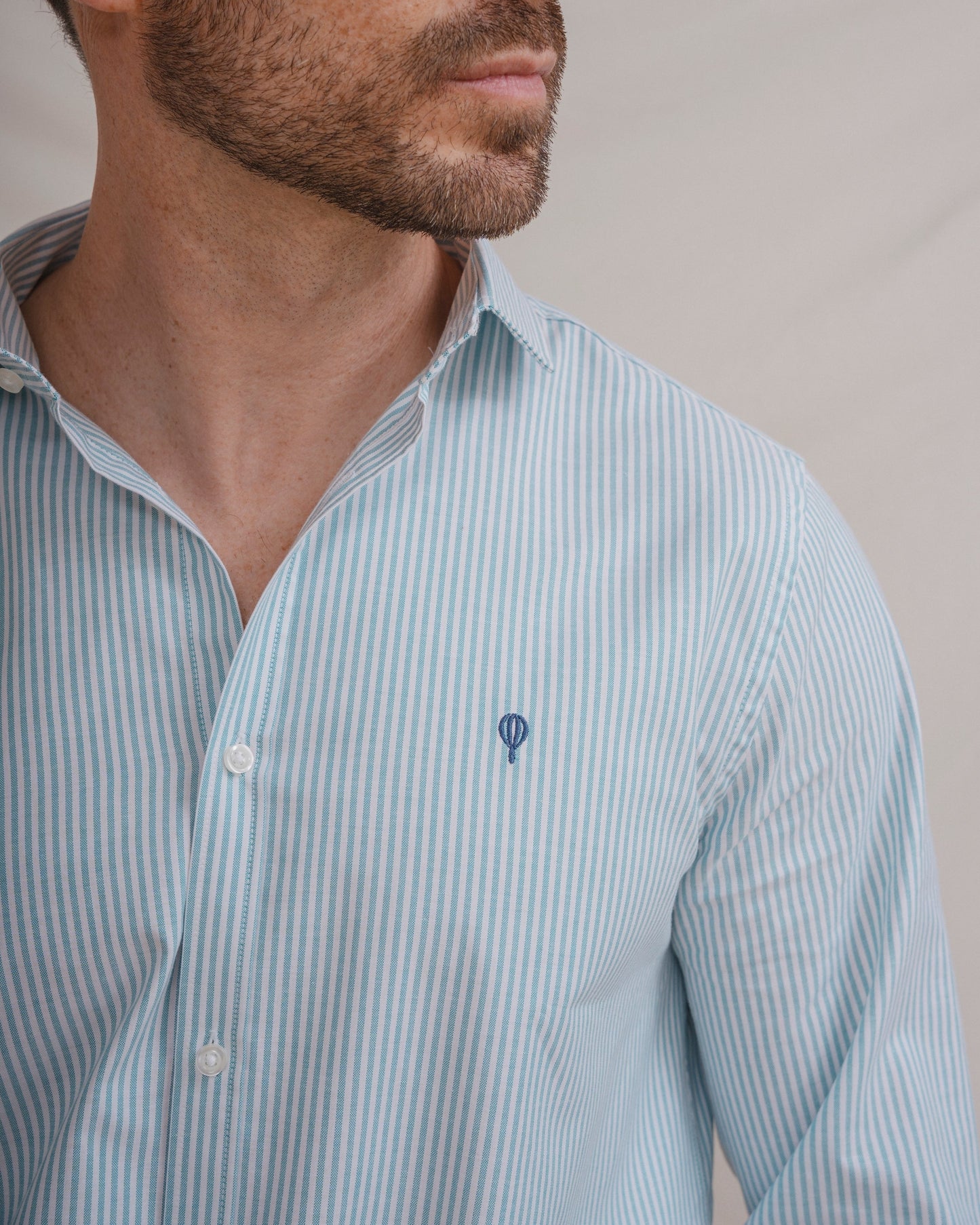 CAMISA OXFORD RAYA