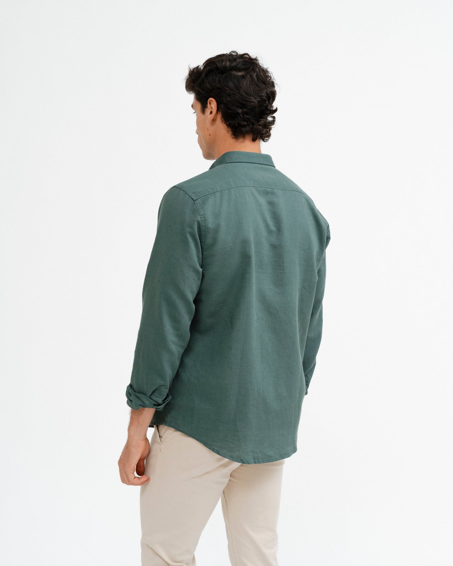 CAMISA LINO VERDE