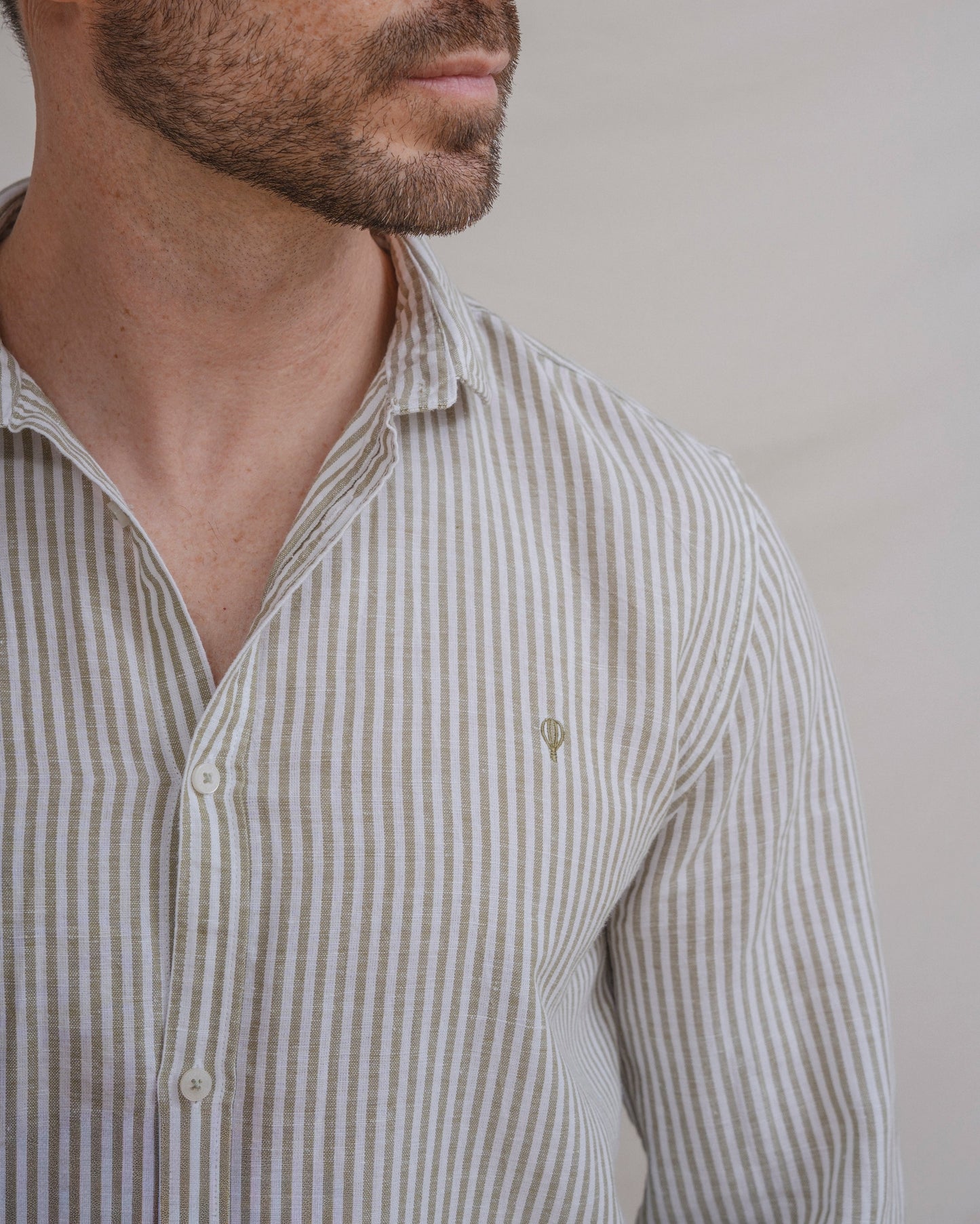 CAMISA LINO RAYA