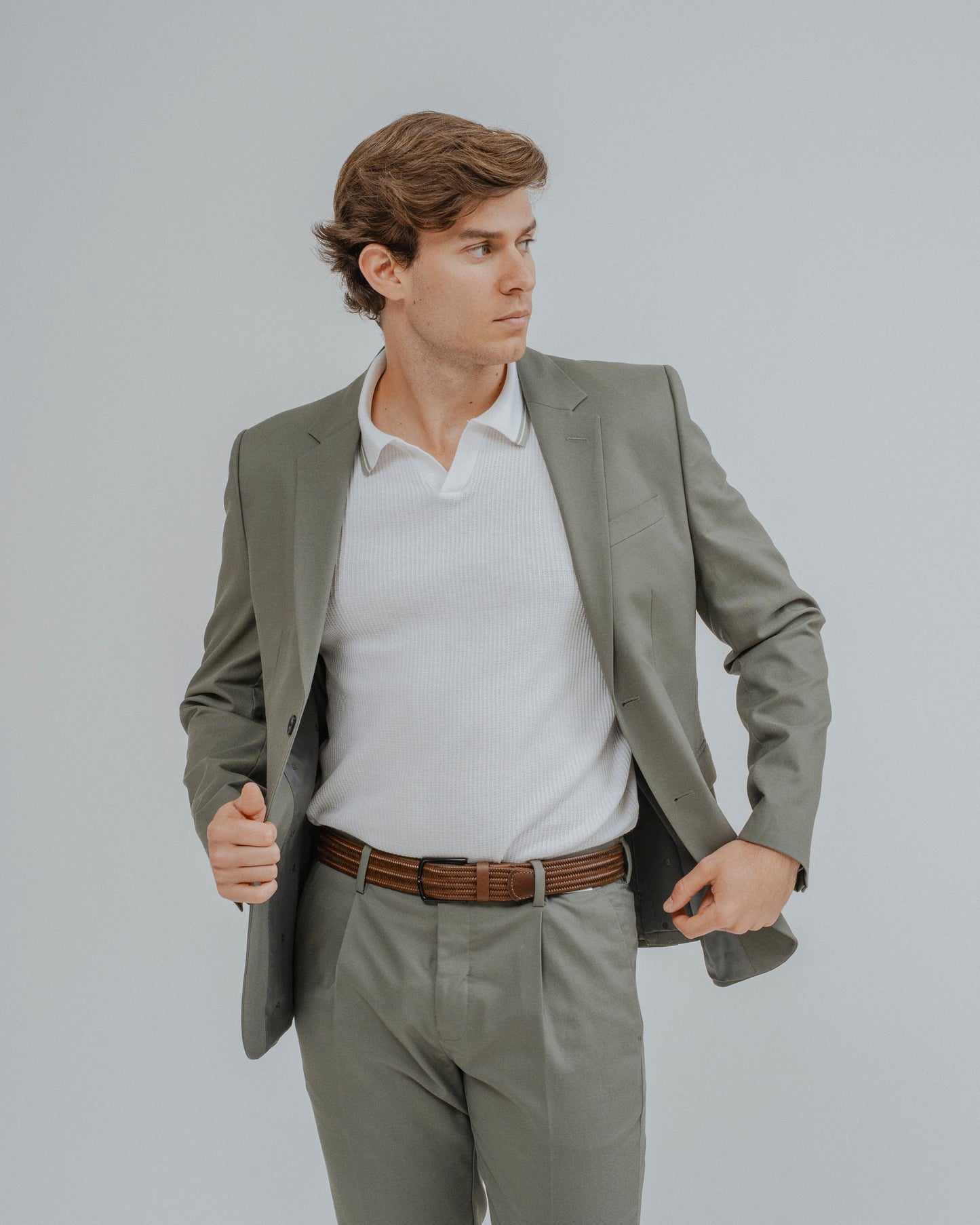 POLO TRICOT RAYA CUADRILLÉ