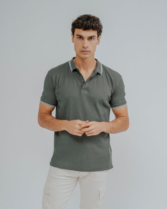 POLO ESTRUCTURA VERDE