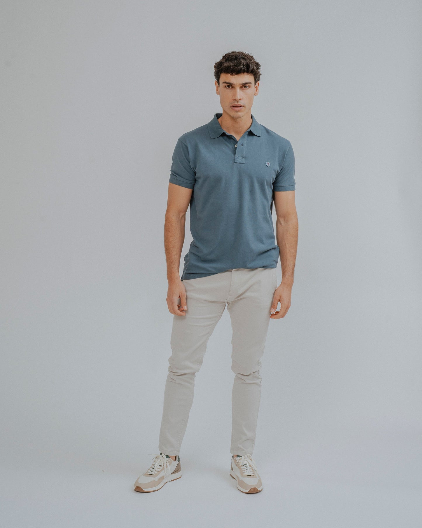 POLO BÁSICO COMFORT VERDE