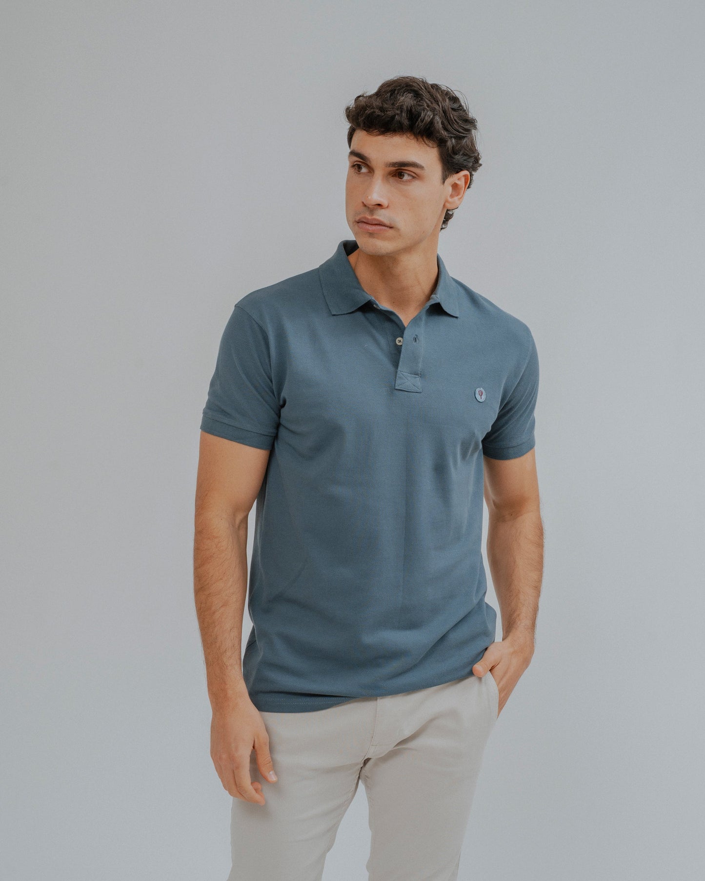 POLO BÁSICO COMFORT VERDE