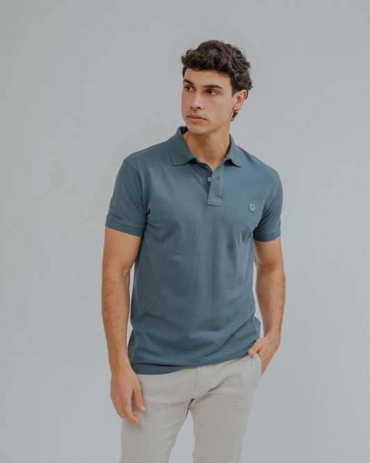 POLO BÁSICO COMFORT VERDE