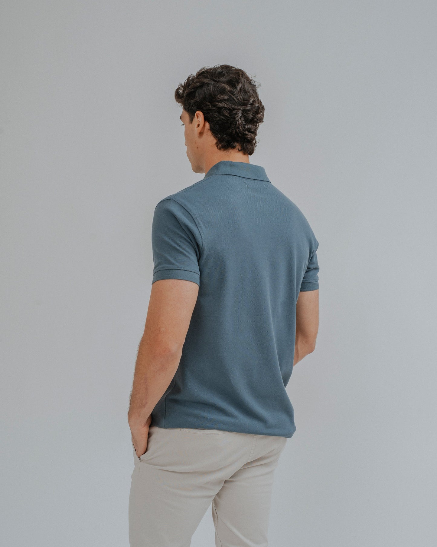 POLO BÁSICO COMFORT VERDE