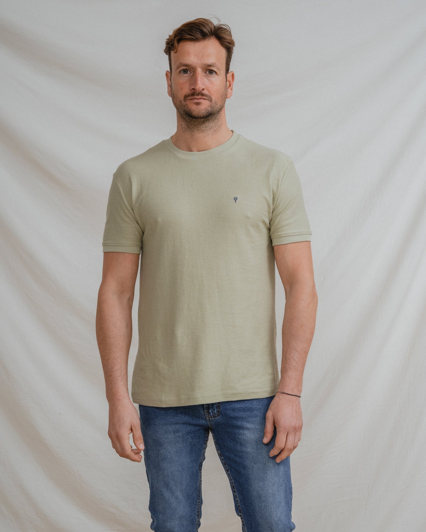 CAMISETA TEXTURA VERDE