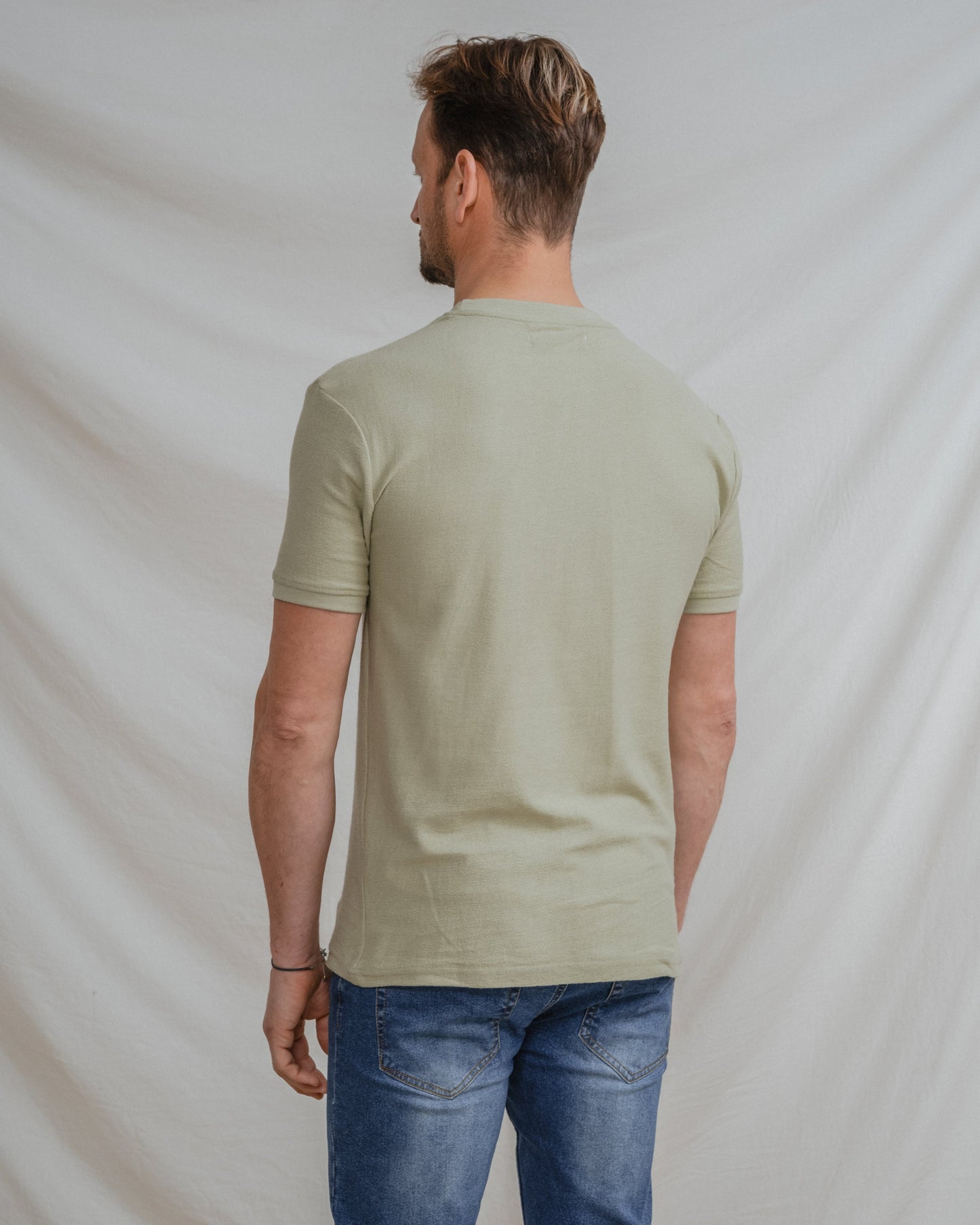 CAMISETA TEXTURA VERDE