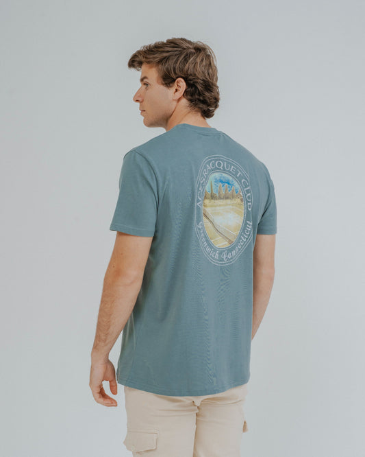 CAMISETA PRINT GREENWICH VERDE