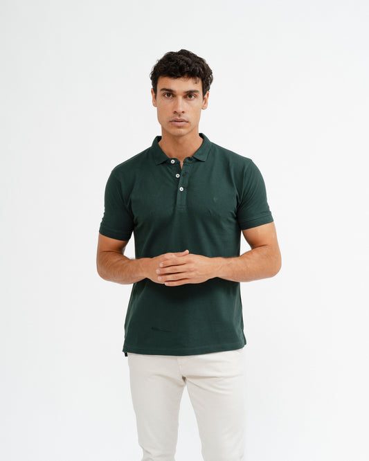 POLO ESTAMPADO VERDE