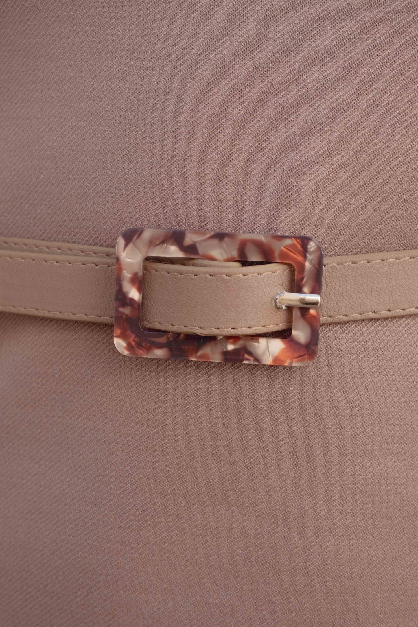BLUSA CON CINTURÓN