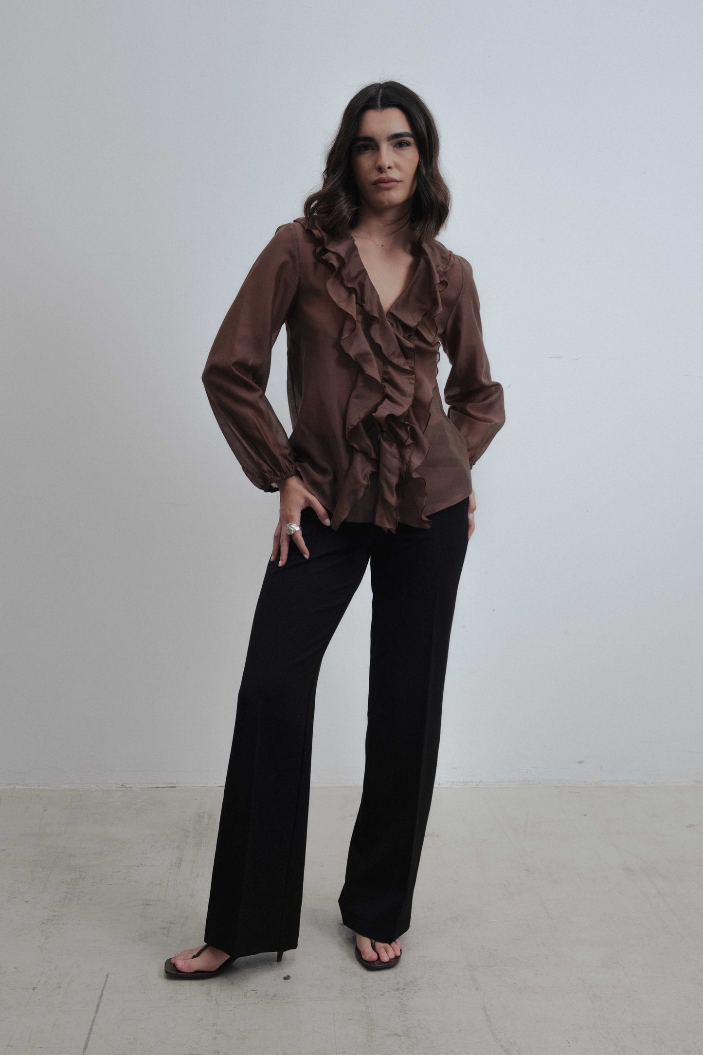 BLUSA VOLANTES
