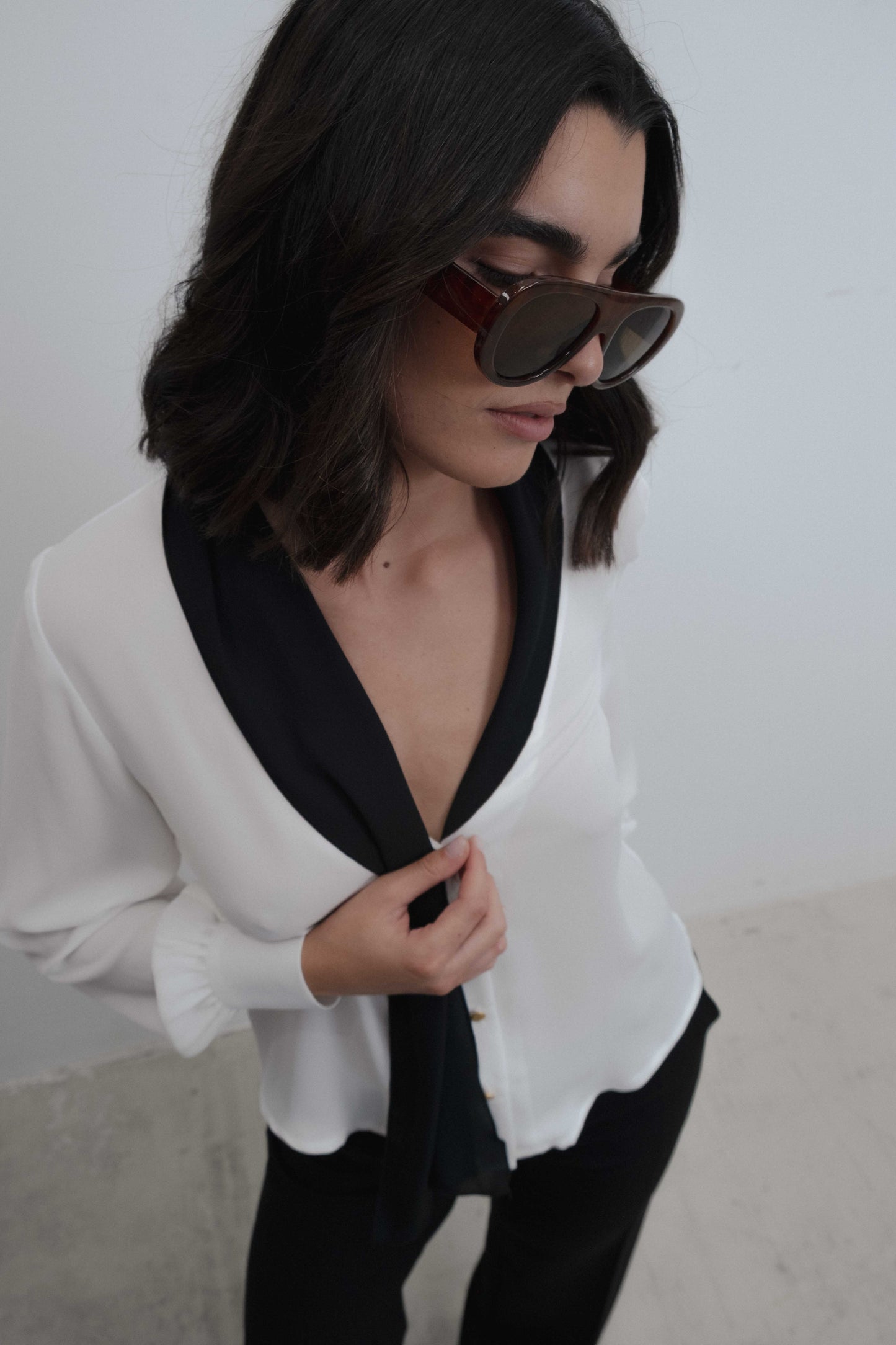 BLUSA DETALLE PAÑUELO