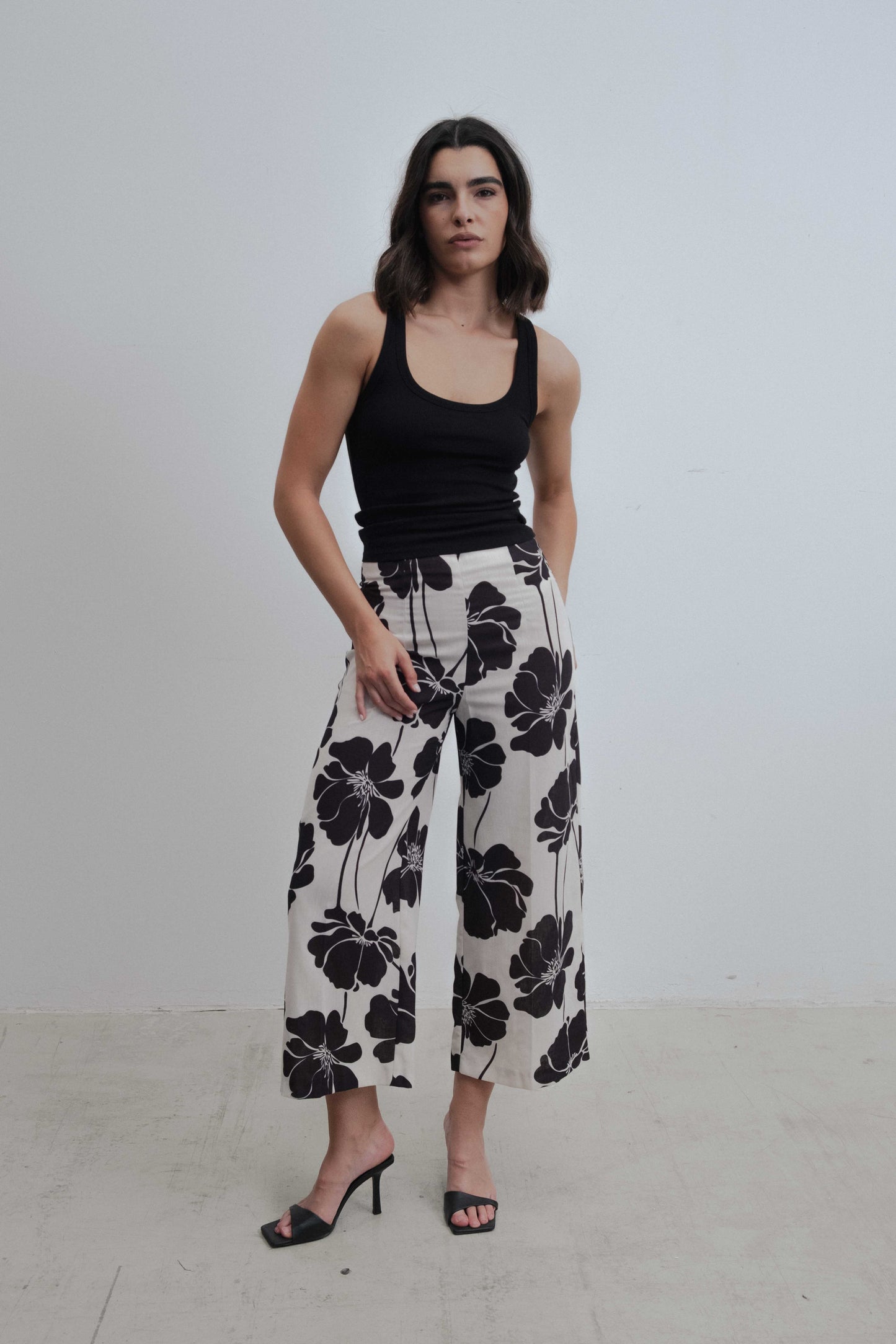 PANTALÓN CULOTTE ESTAMPADO