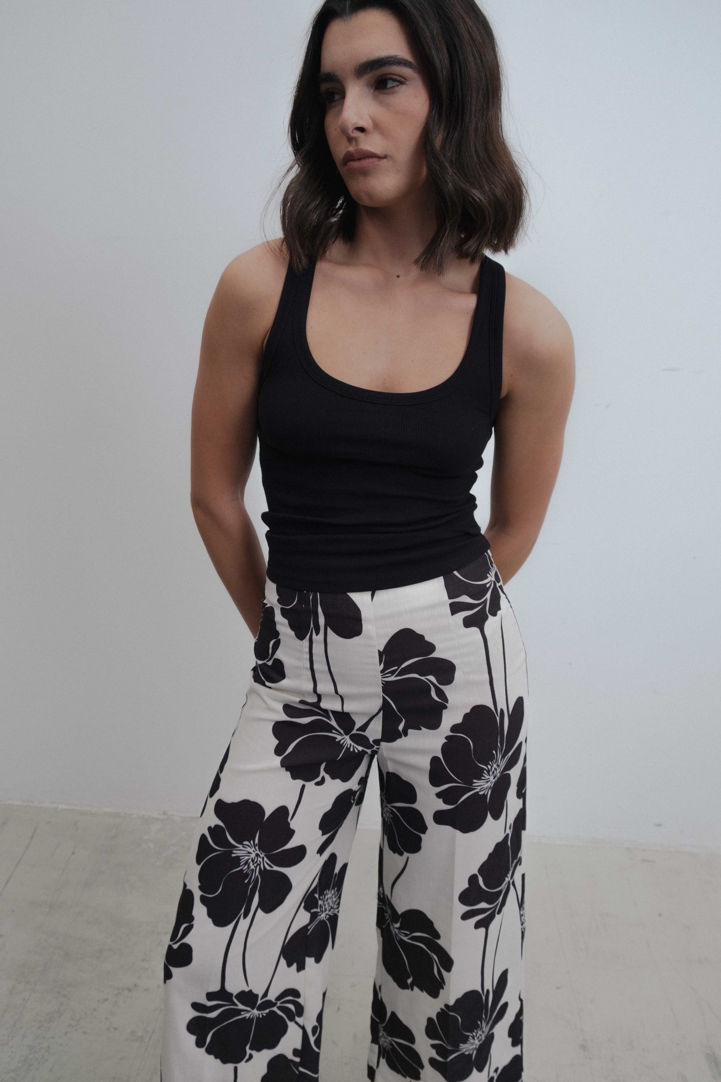 PANTALÓN CULOTTE ESTAMPADO