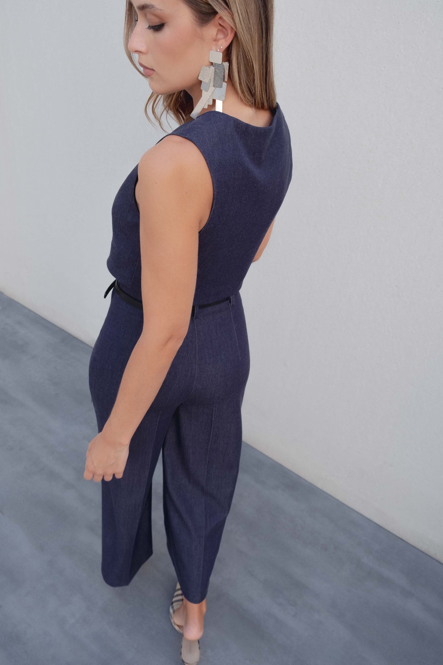 CHALECO CORTO DENIM