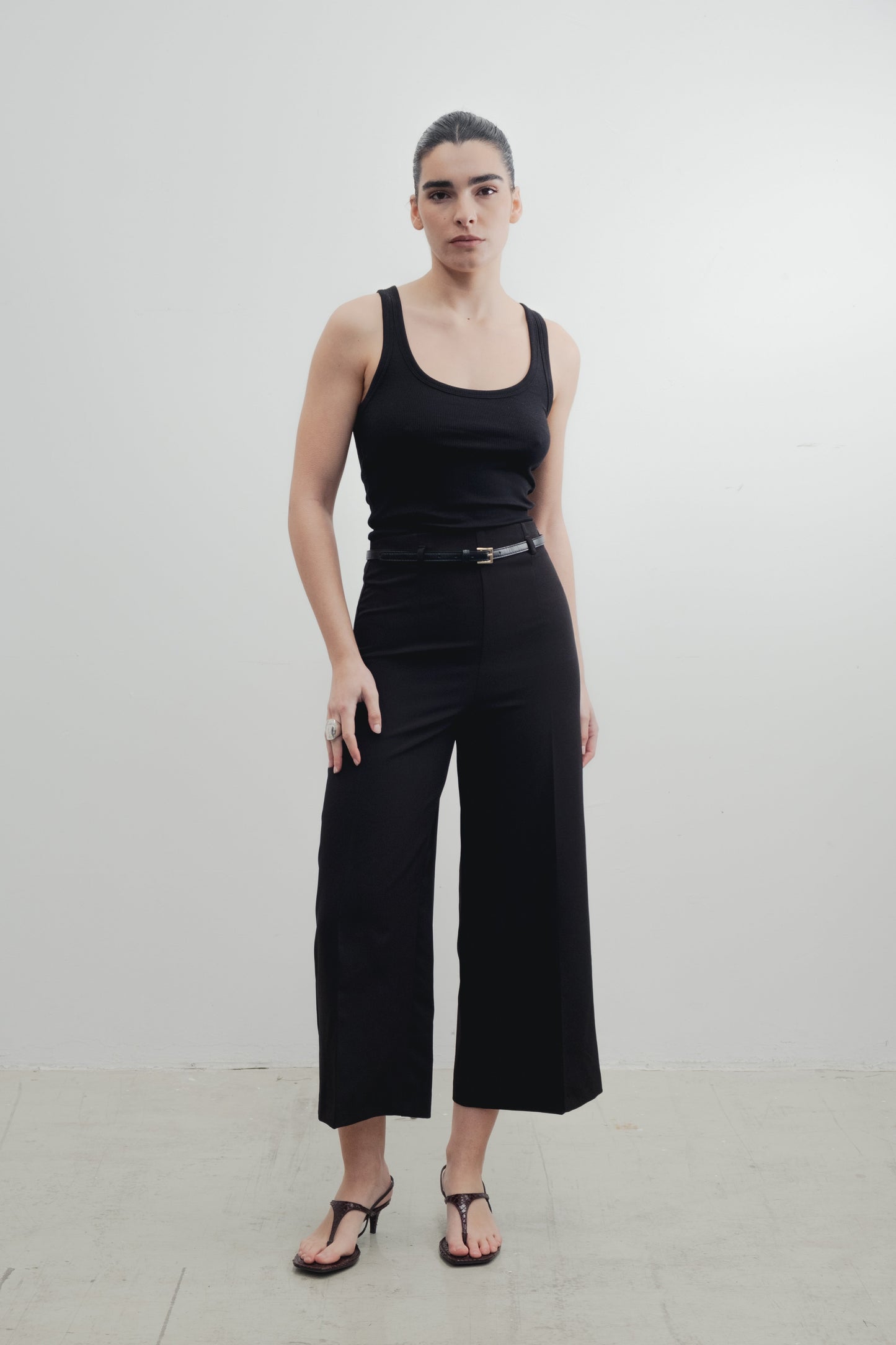 PANTALÓN CULOTTE CINTURÓN