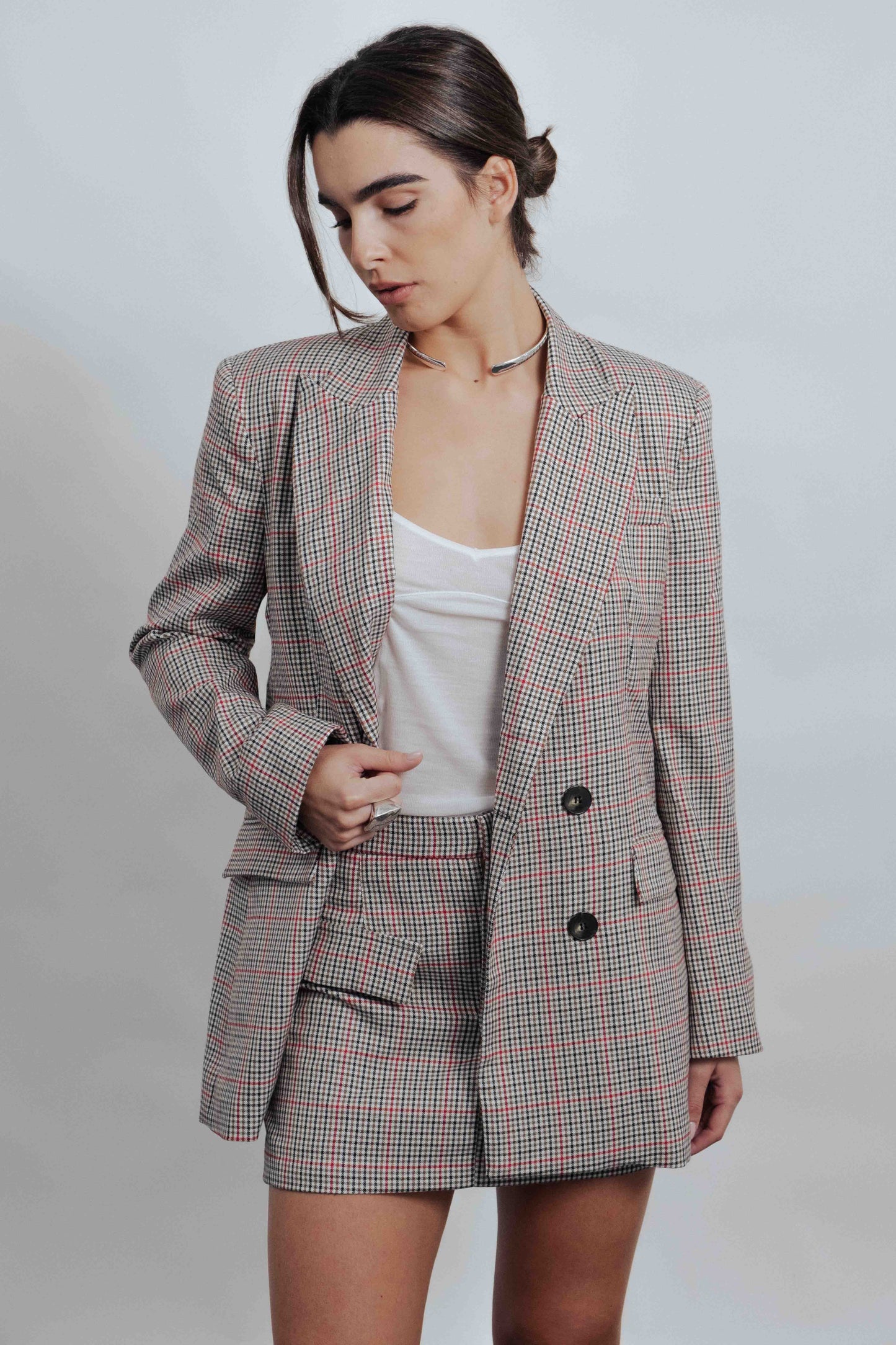 BLAZER CRUZADA BOTONES