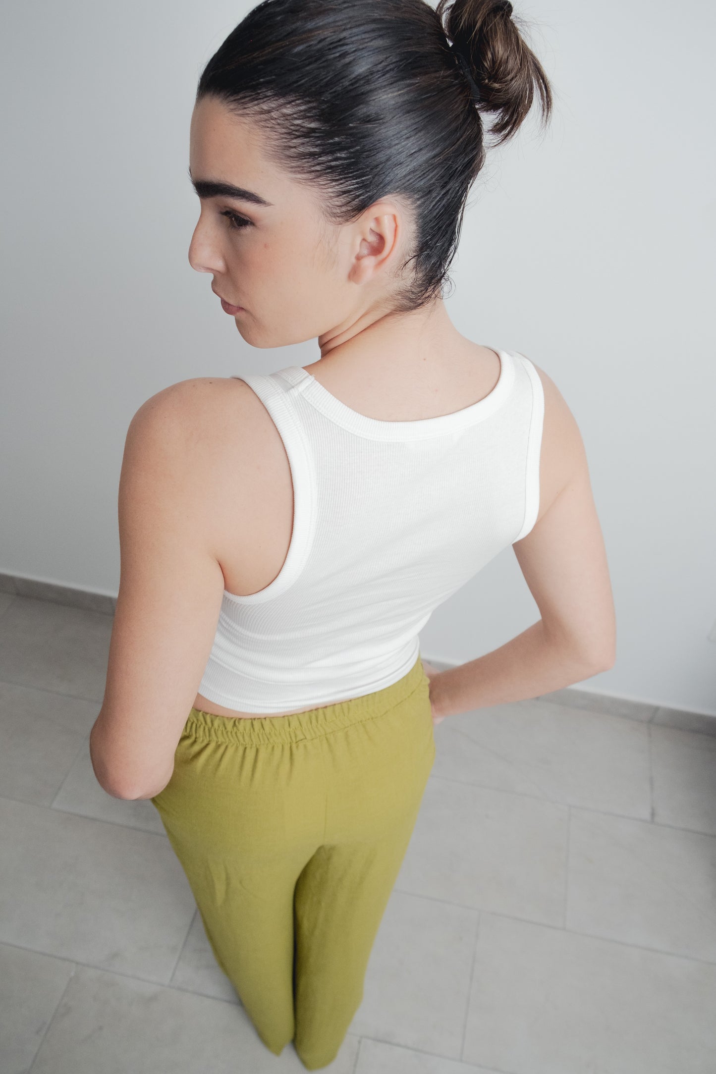 PANTALON FLUIDO CON ELASTICO