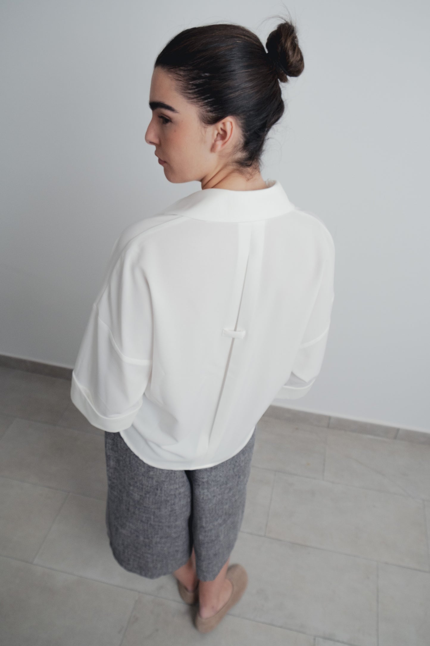 CAMISA MANGA VUELTA