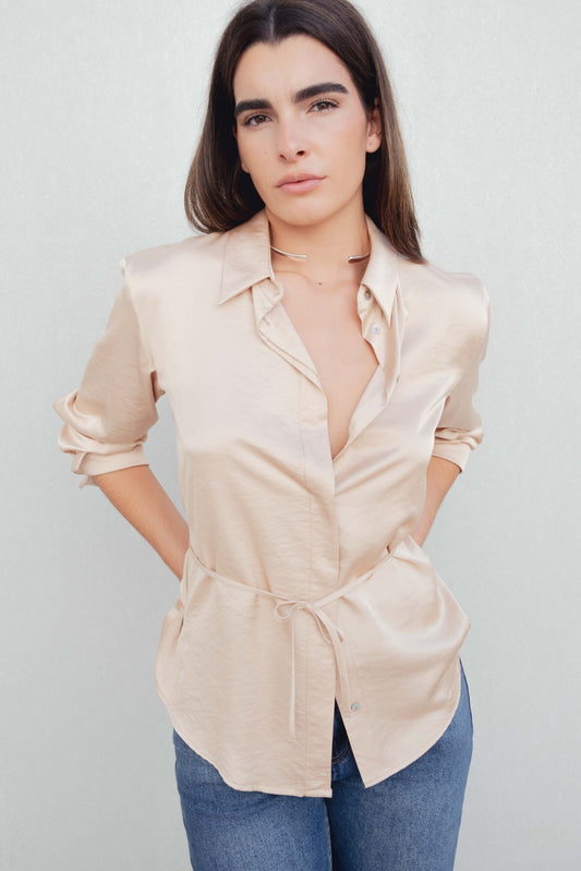 CAMISA SATINADA