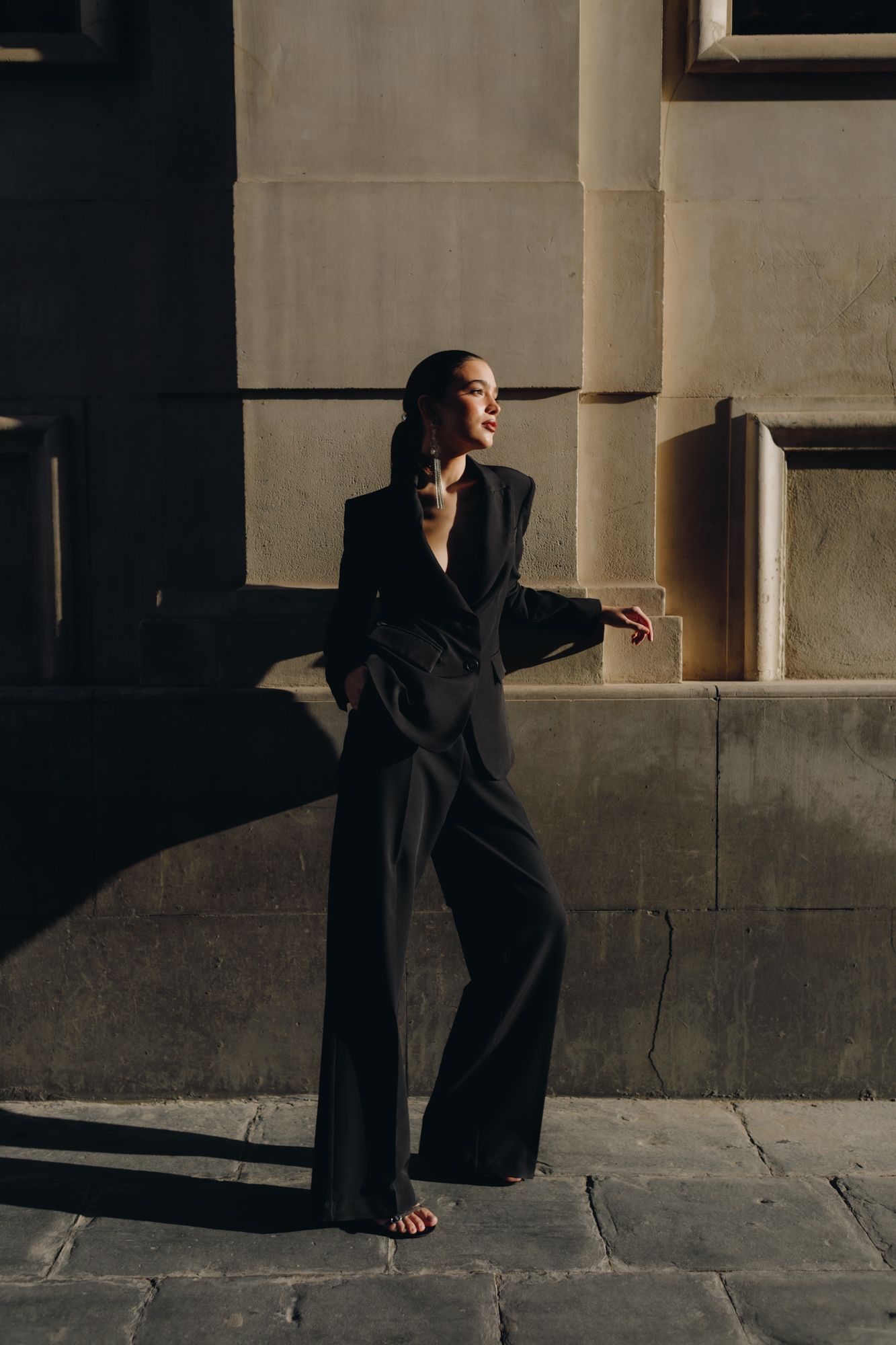 PANTALON PLIEGUES