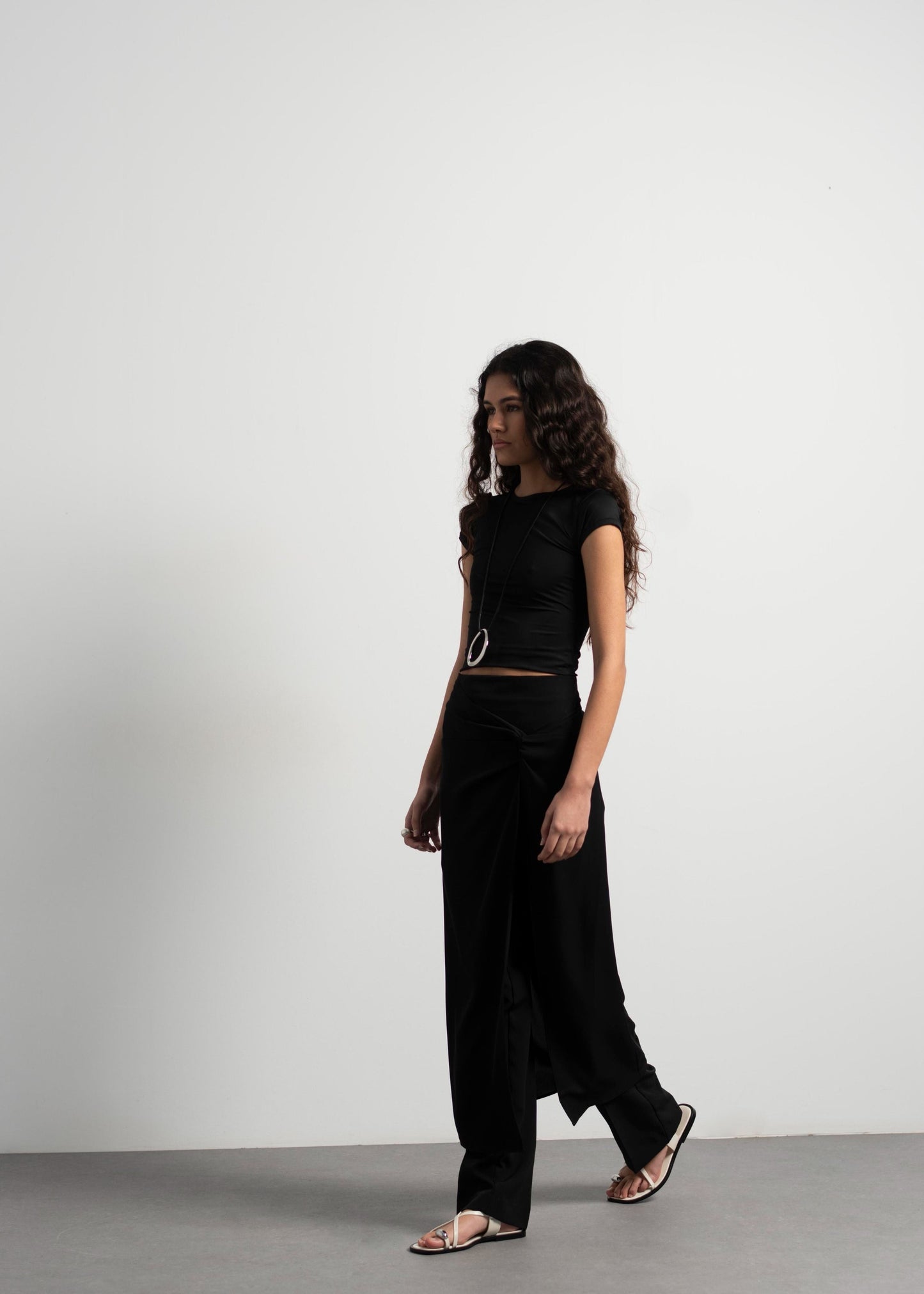 FALDA MIDI PAREO